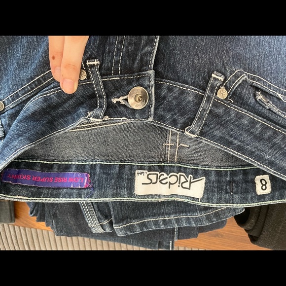 Riders by Lee Mid Blue Denim Skinny Jeans - Picture 3 of 4